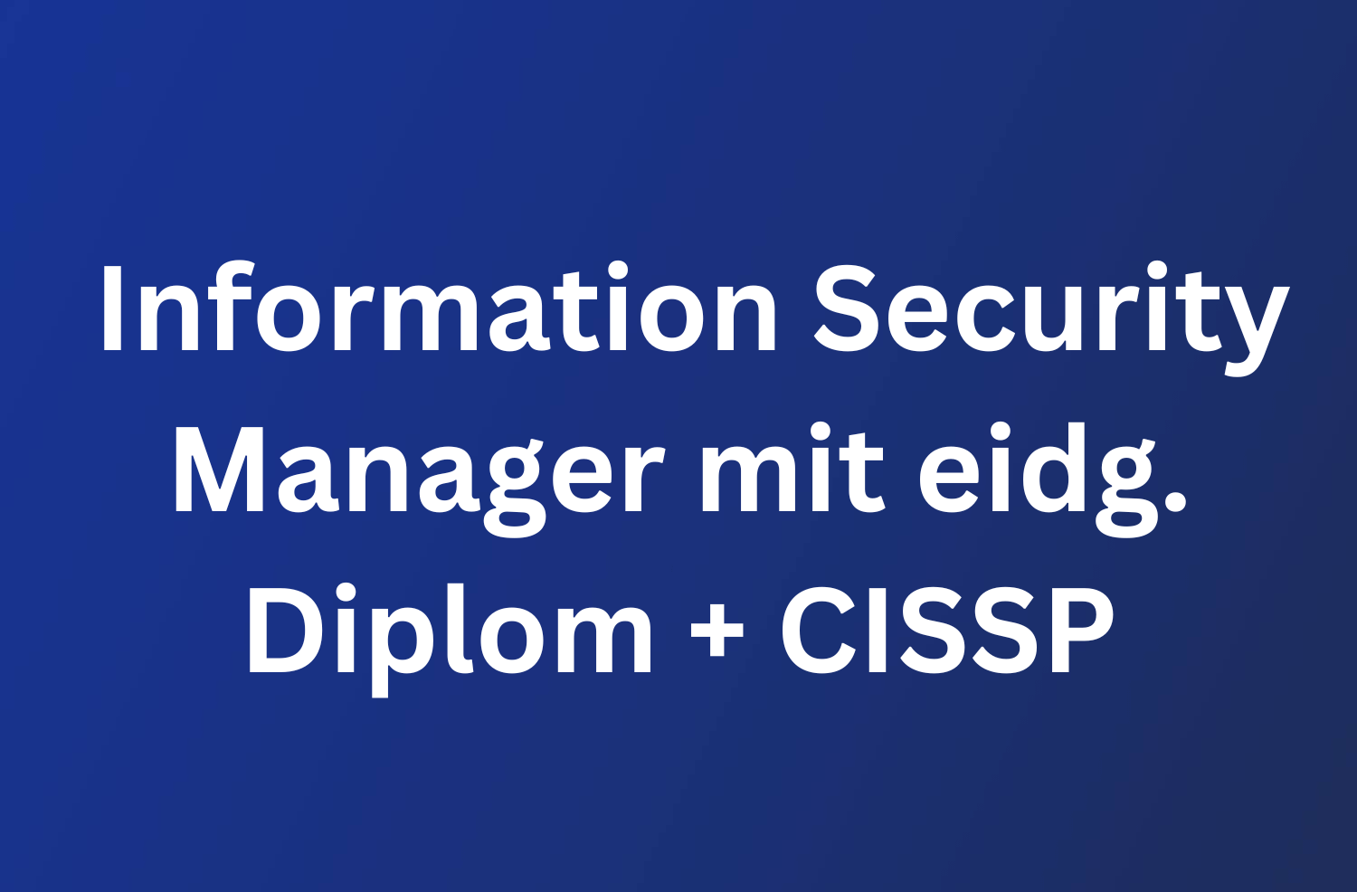 Webinar: Information Security Manager 67 Webinar: Information Security Manager