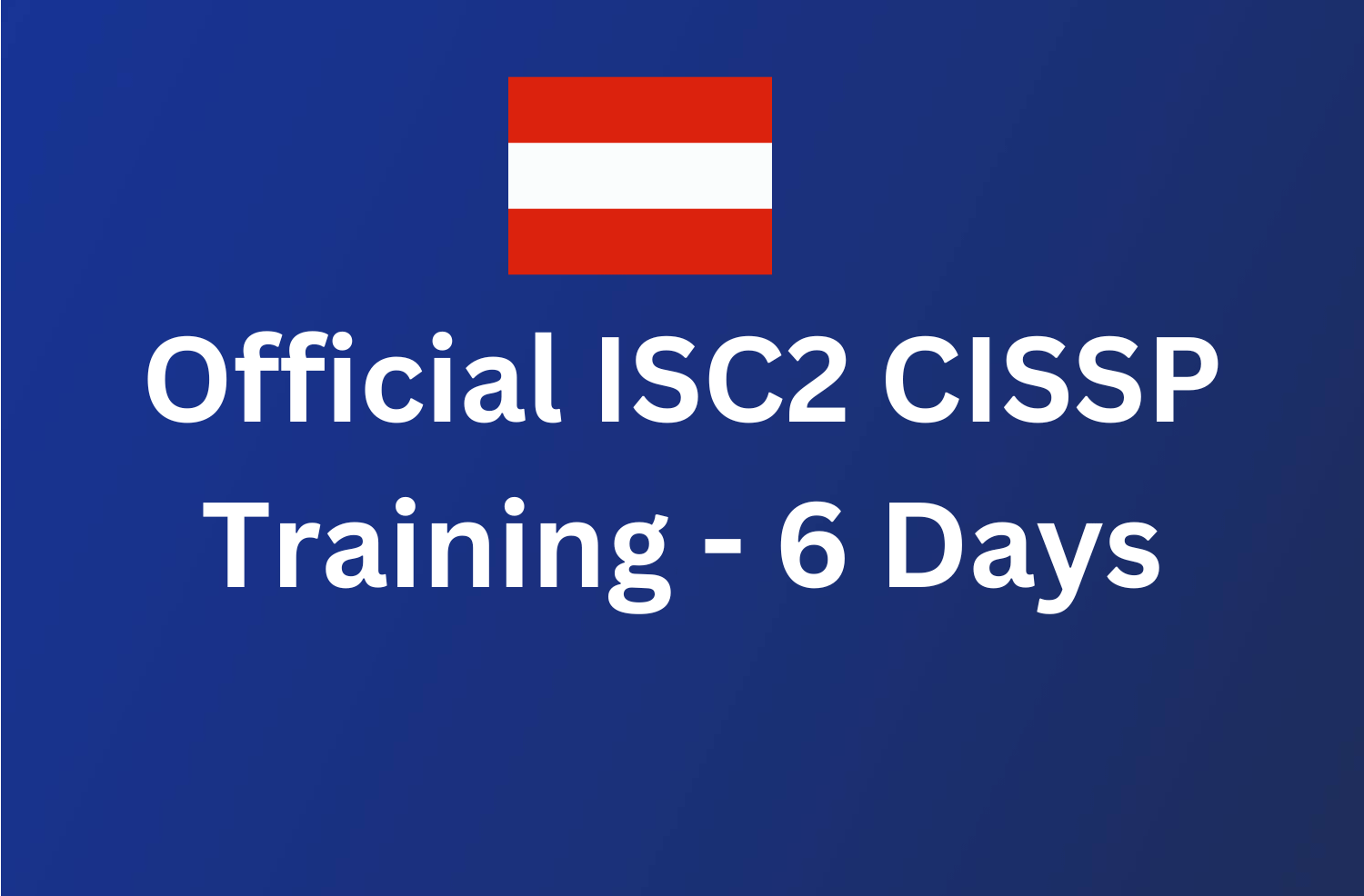 Official ISC2 CISSP Training - 6 Tage Österreich 66 Official ISC2 CISSP Training - 6 Tage Österreich