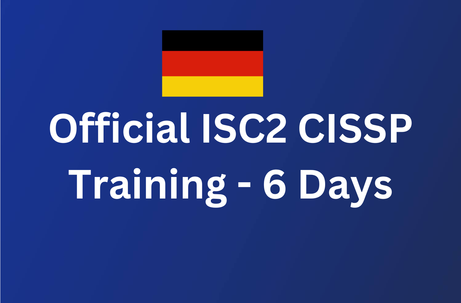 Official ISC2 CISSP Training - 6 Tage Deutschland 65 Official ISC2 CISSP Training - 6 Tage Deutschland